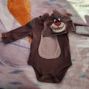 NEW ...Disney baby  Baloo Costume Bodysuit